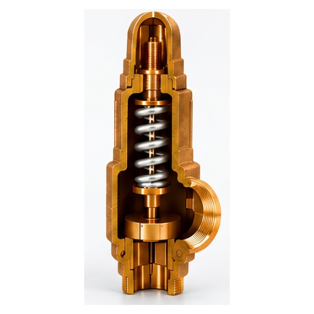 CW617N Internal Spring & Disc Cross-Section
